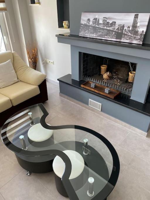 Keskos Luxury Villa أرتيميدا المظهر الخارجي الصورة