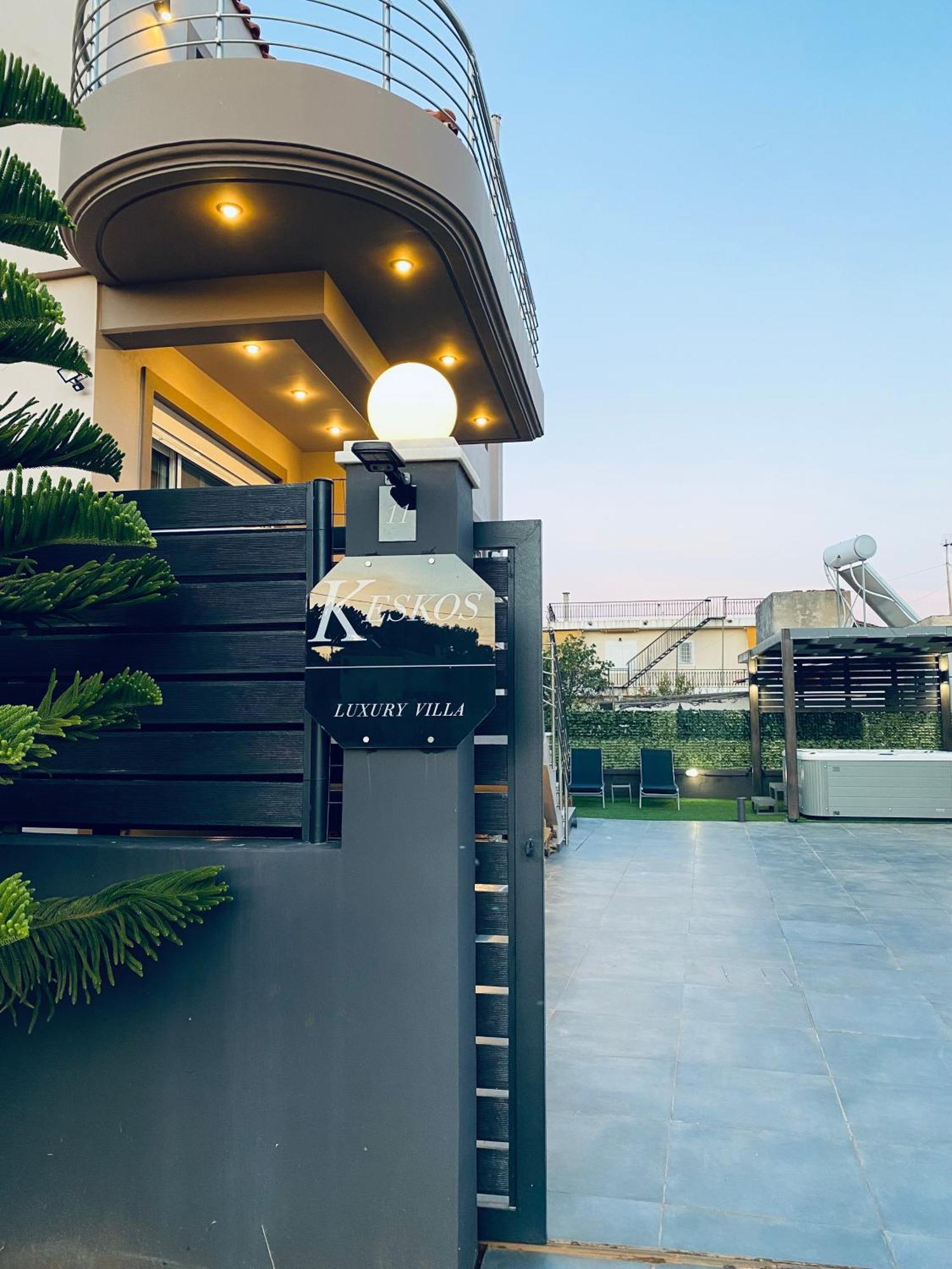 Keskos Luxury Villa أرتيميدا المظهر الخارجي الصورة