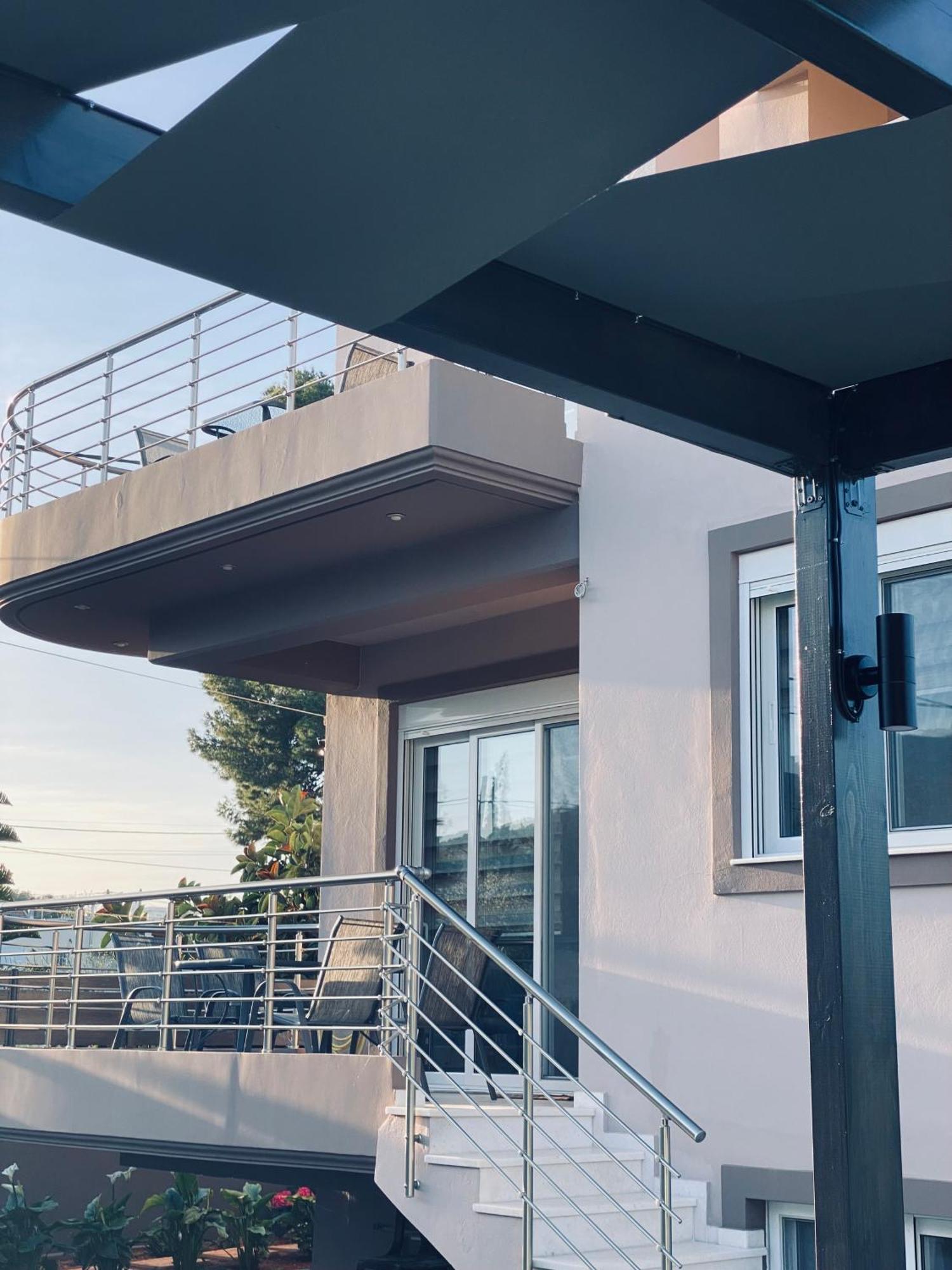 Keskos Luxury Villa أرتيميدا المظهر الخارجي الصورة