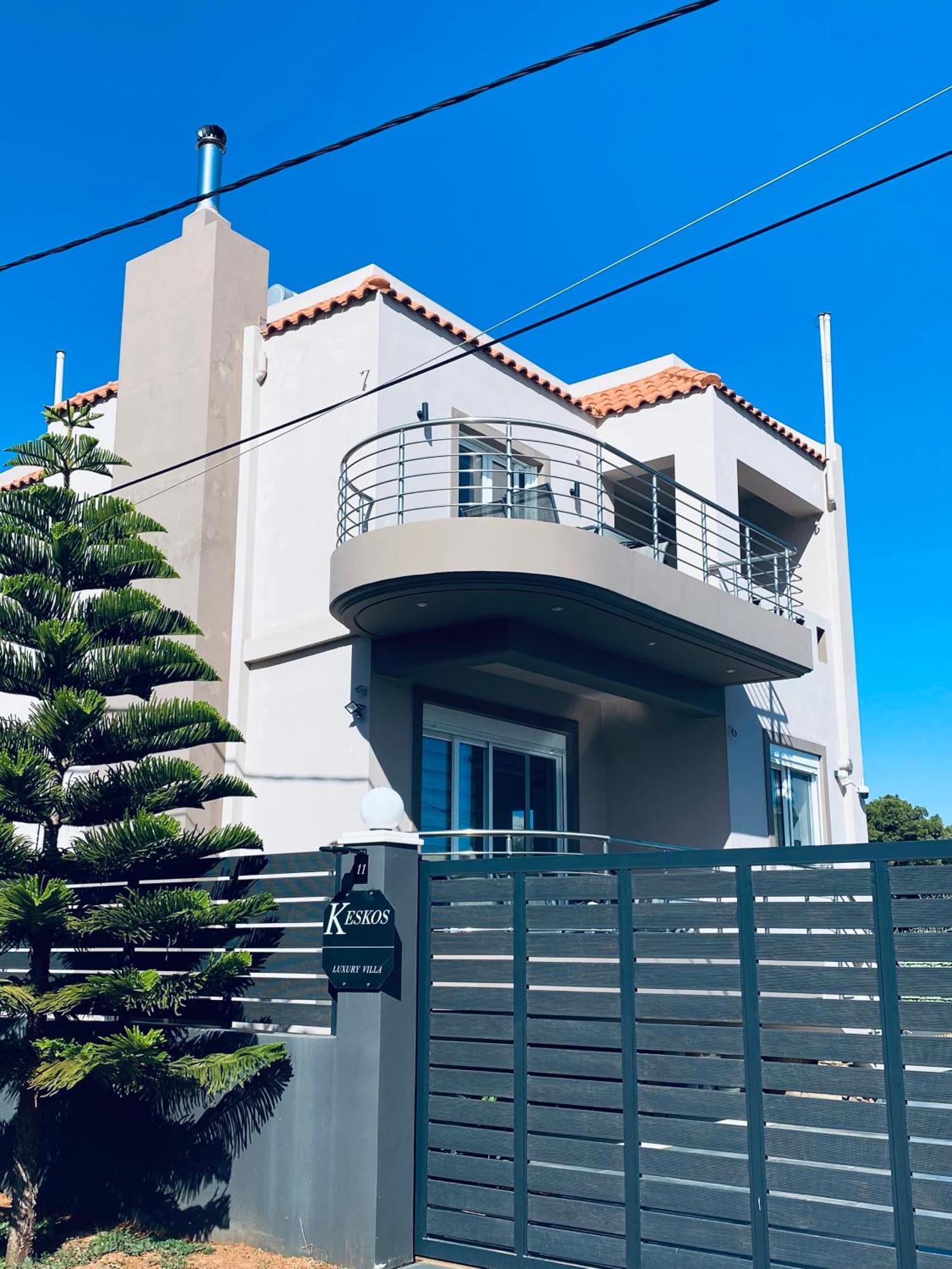 Keskos Luxury Villa أرتيميدا المظهر الخارجي الصورة