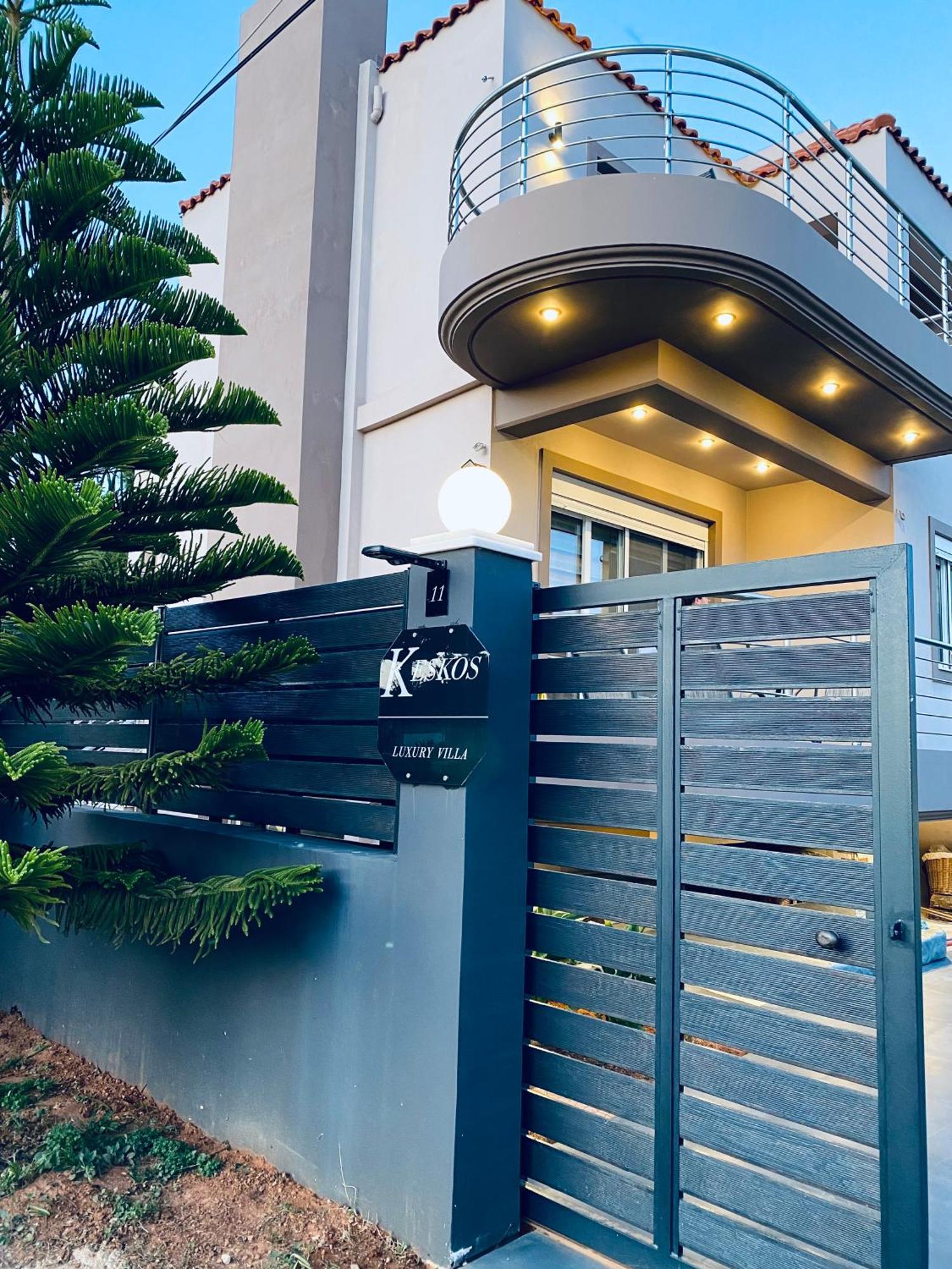 Keskos Luxury Villa أرتيميدا المظهر الخارجي الصورة