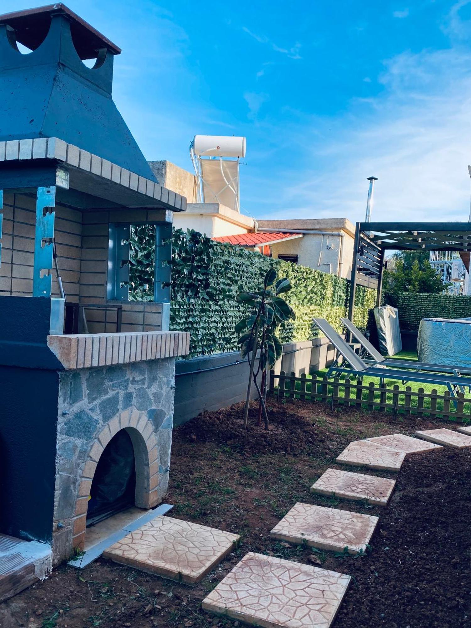 Keskos Luxury Villa أرتيميدا المظهر الخارجي الصورة