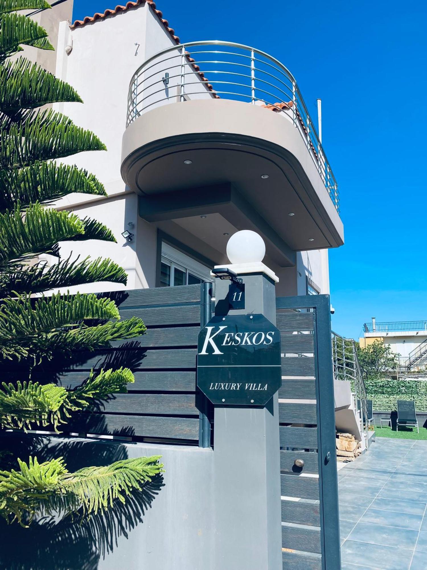 Keskos Luxury Villa أرتيميدا المظهر الخارجي الصورة